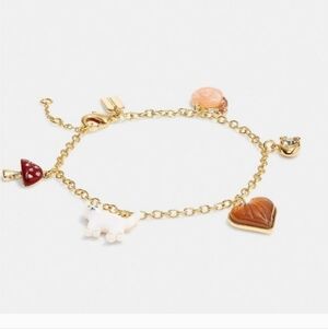 NWT Coach Creature Multi Charm Bracelet